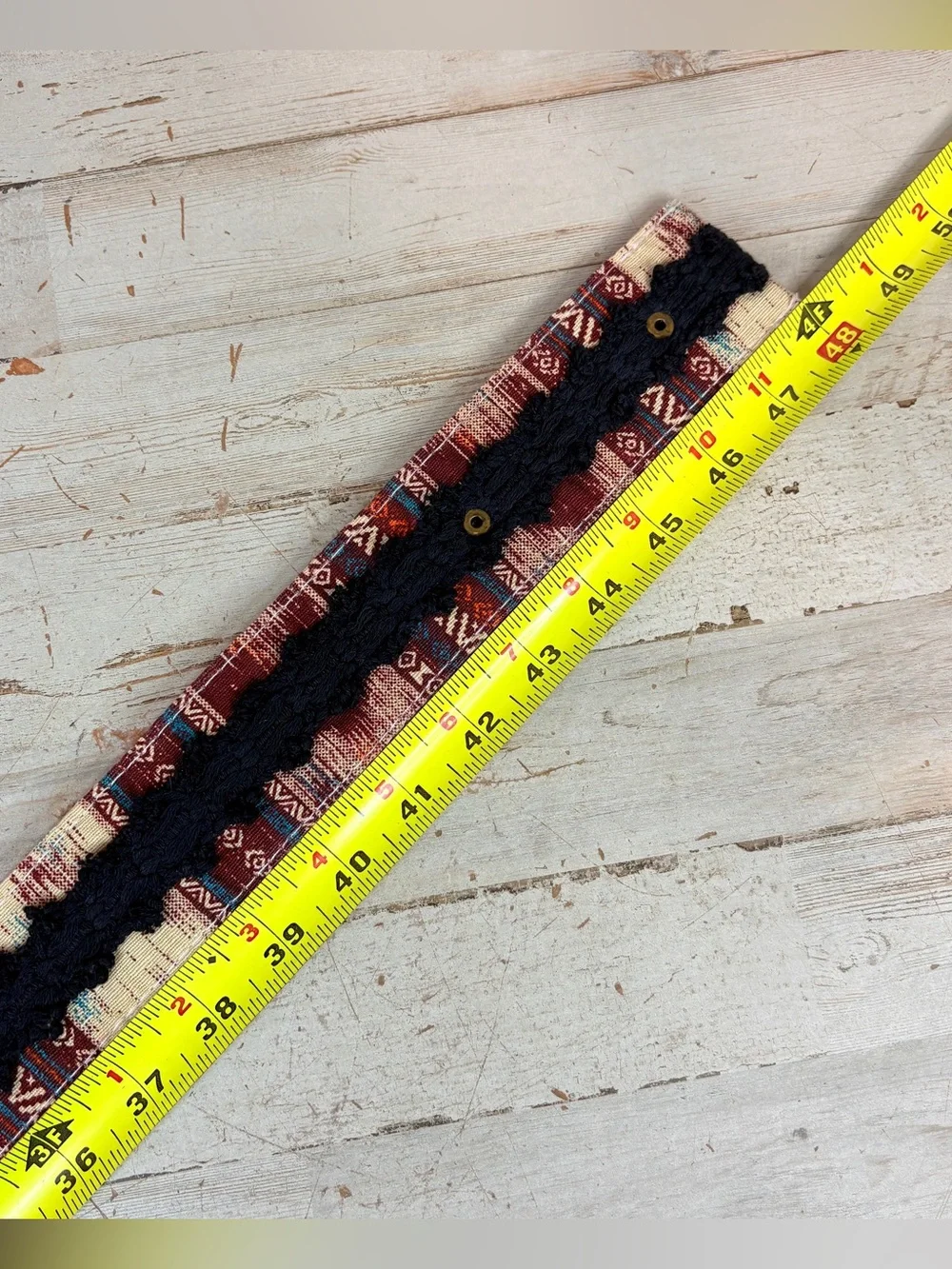 Handmade Vegan Boho Belt Hippie Women’s Eco-Friendly Belt Size 15-17
